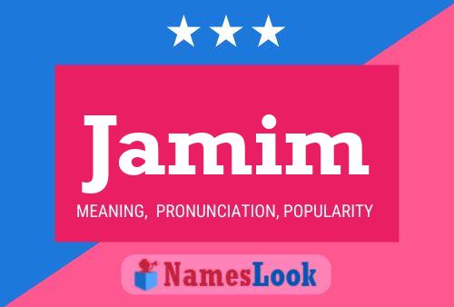 Jamim Name Poster