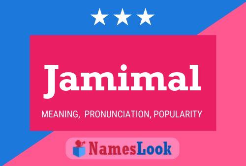 Jamimal Name Poster