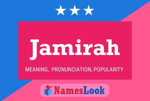 Jamirah Name Poster