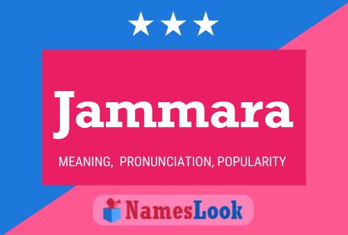 Jammara Name Poster