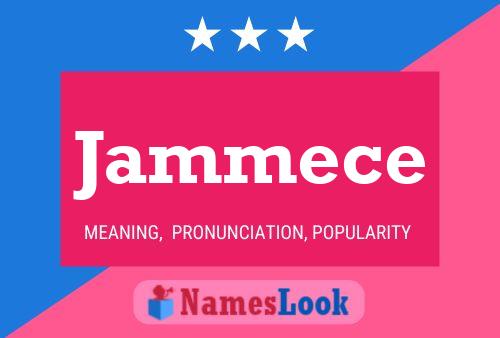 Jammece Name Poster