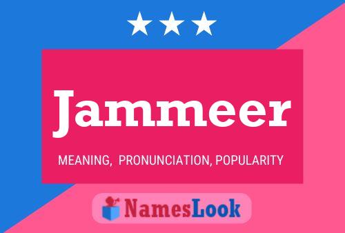 Jammeer Name Poster