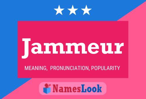 Jammeur Name Poster