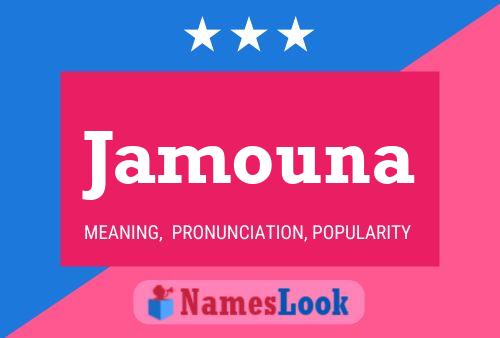 Jamouna Name Poster