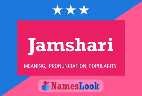 Jamshari Name Poster