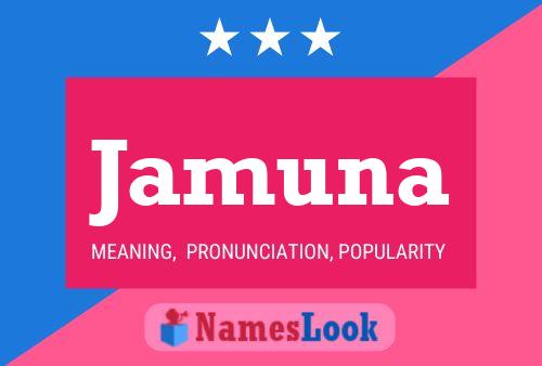 Jamuna Name Poster