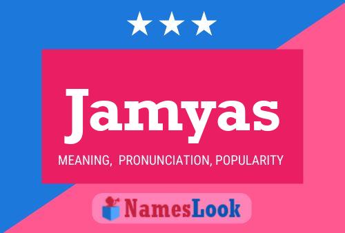 Jamyas Name Poster