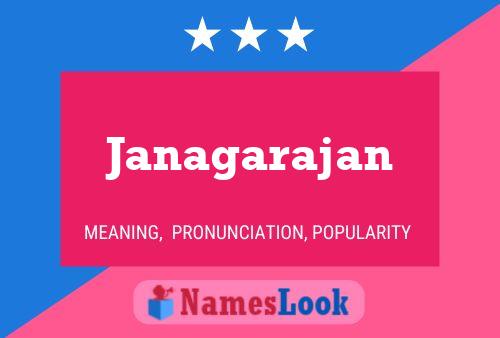 Janagarajan Name Poster