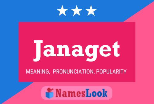 Janaget Name Poster