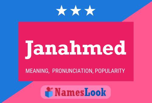 Janahmed Name Poster