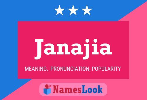 Janajia Name Poster