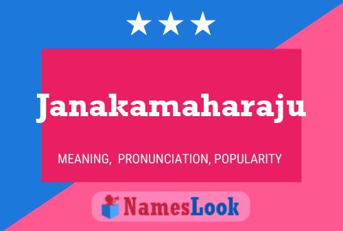 Janakamaharaju Name Poster