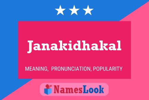 Janakidhakal Name Poster