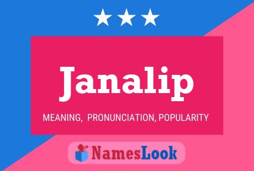 Janalip Name Poster