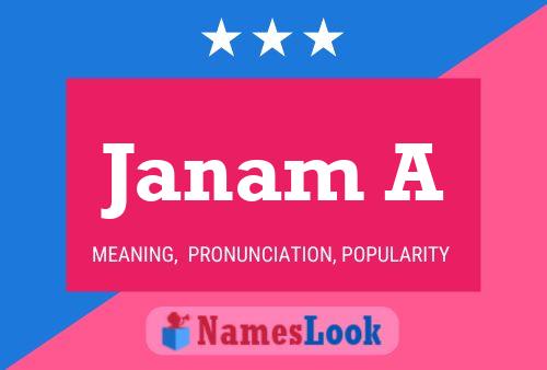 Janam A Name Poster