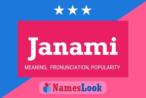 Janami Name Poster