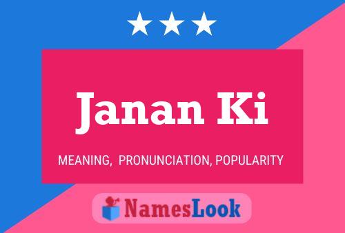 Janan Ki Name Poster