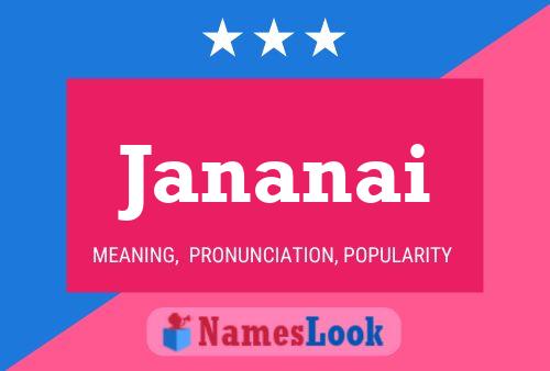 Jananai Name Poster