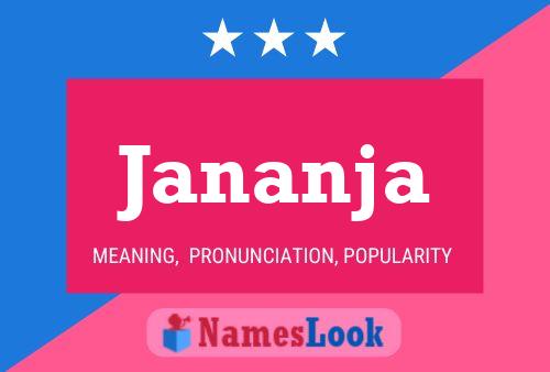 Jananja Name Poster