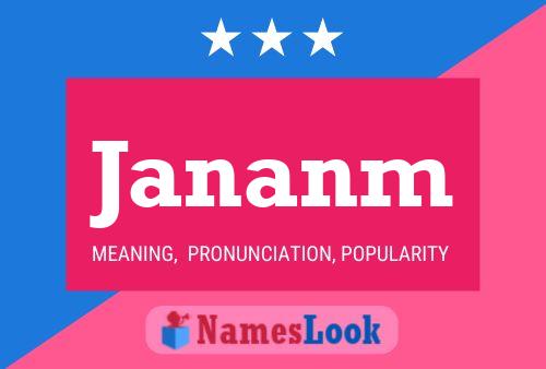 Jananm Name Poster