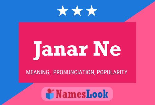 Janar Ne Name Poster