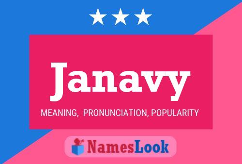 Janavy Name Poster