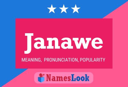 Janawe Name Poster