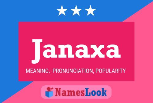 Janaxa Name Poster