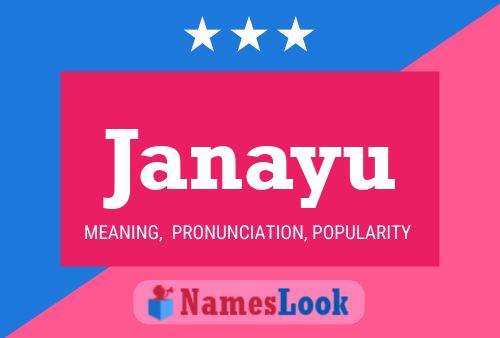 Janayu Name Poster