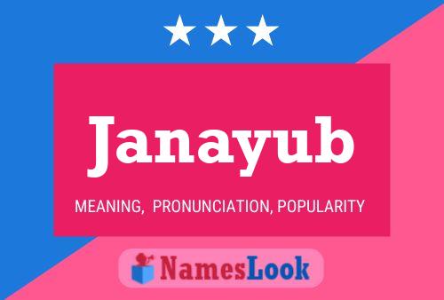 Janayub Name Poster