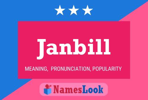 Janbill Name Poster