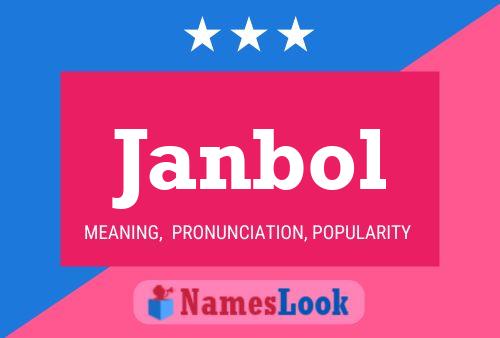 Janbol Name Poster