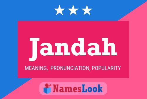 Jandah Name Poster