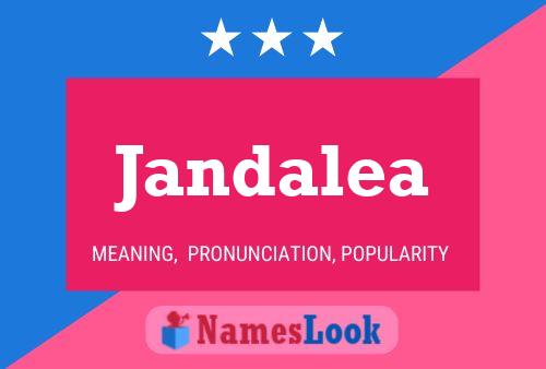 Jandalea Name Poster