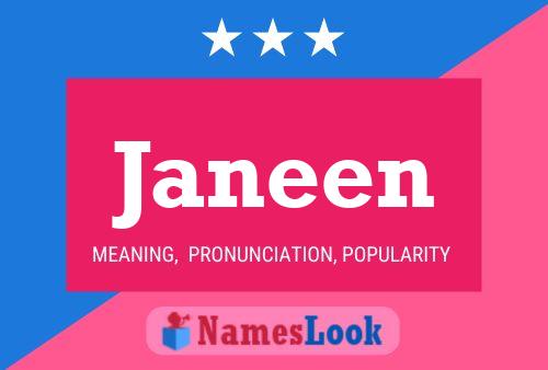 Janeen Name Poster