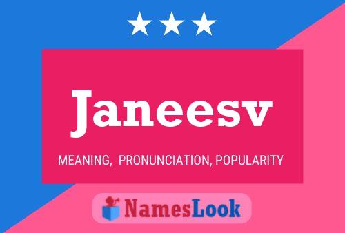 Janeesv Name Poster