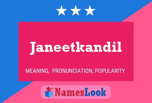 Janeetkandil Name Poster