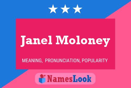 Janel Moloney Name Poster