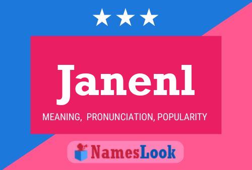 Janenl Name Poster