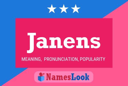 Janens Name Poster