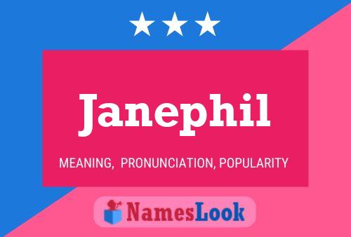 Janephil Name Poster