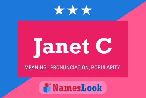 Janet C Name Poster