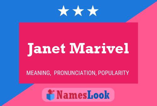 Janet Marivel Name Poster