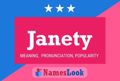 Janety Name Poster