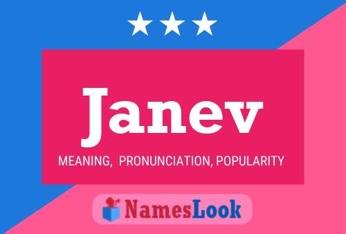 Janev Name Poster