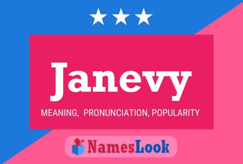 Janevy Name Poster