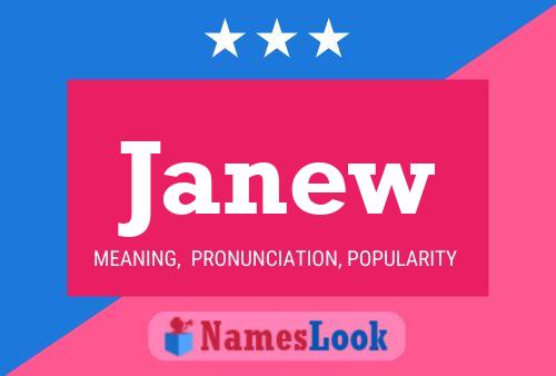 Janew Name Poster