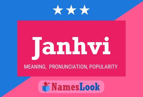 Janhvi Name Poster