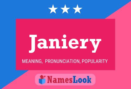 Janiery Name Poster