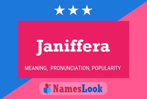 Janiffera Name Poster